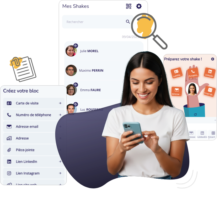 SmartShake pour les networkers